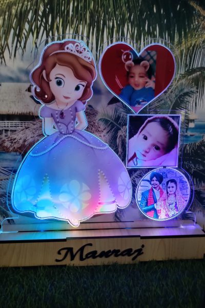 acrylic uv print cinderella table top