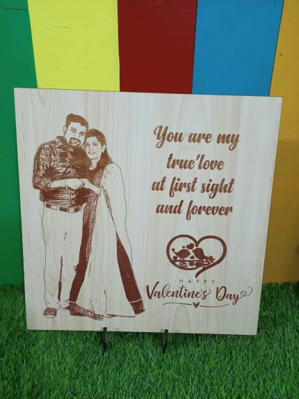 hd quality wooden engraved frame